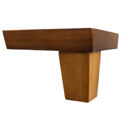 Pé de Madeira Cantoneira Universal P/ Móveis Kit 4 Unidades - 8