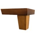 Ver mais imagens de Pé de Madeira Cantoneira Universal P/ Móveis Kit 4 Unidades