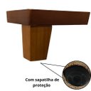 Ver imagem 5 de Pé de Madeira Cantoneira Universal P/ Móveis Kit 4 Unidades