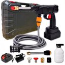 Ver imagem 3 de Lavadora de Alta Pressão Portátil Recarregável para Carros e Limpeza