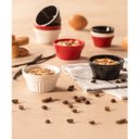 Ver imagem 2 de Ramekin Branco Canelado 90ml Plástico Pote Bowl Pequeno 7cm Uno Coza