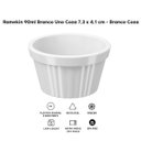 Ver imagem 3 de Ramekin Branco Canelado 90ml Plástico Pote Bowl Pequeno 7cm Uno Coza
