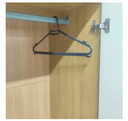 Ver imagem 5 de Guarda Roupa Solteiro 6 Portas 2 Gavetas 148cm Cali Cinamomo/Off White - CHF Móveis