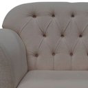 Ver mais imagens de Kit 2 Poltronas Decorativa Dália Bouclé Cinza Claro