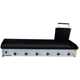 Chapa Bifeteira Elétrica 140cm Venâncio Deguste Luxo 4,76mm de Espessura com Prensa 220v Ce140- - 1