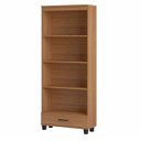Ver imagem 2 de Estante Decorativa para Livros 77x30x184 Cm em Mdf Freijó C57 Dalla Costa