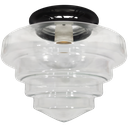 Ver imagem 1 de Plafon Fashion Retro Preto Drops Escada Boca 10 Incolor