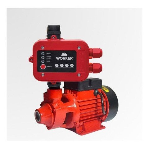Pressurizador de Agua Automatico 1/2cv (0,5hp) (350w) Worker 220v