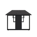 Ver imagem 5 de Mesa de Escritório Plataforma 4 Pessoas 2,70m Pre Pés Metal Cor:preto
