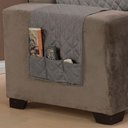 Ver imagem 3 de Protetor de Sofá King 3 Lugares Classic 100% Poliéster Cor:cinza