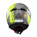 Ver imagem 5 de Capacete Texx Escam Kratos Cyber Cinz Verd Fosc 58