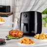 Fritadeira Air Fry Fama FFR27P 3L Timer 1300W Preta 220V - 5