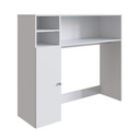 Ver imagem 2 de Armário Multiuso Lateral Berlim 1 Porta 3 Nichos B52 Emovell:branco