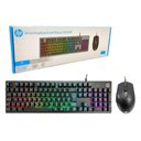 Ver imagem 1 de Kit Teclado e Mouse Gamer Hp Km300f Usb Rgb 6400 Dpi Abnt2