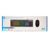 Kit Teclado e Mouse Gamer Hp Km300f Usb Rgb 6400 Dpi Abnt2 - 3