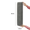 Ver imagem 4 de Painel Modulado Nashira 140 / Z-008 Sued Cinza