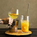 Ver imagem 2 de Kit 6 Colheres Bailarinas para Drinks Sucos 30cm Aço Inox Longas Lyor Barman Bartender
