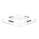 Ver imagem 1 de Cesta Acrilico e Bambu Multiuso