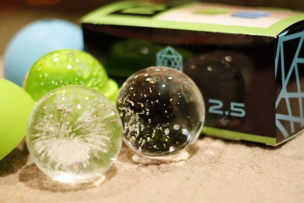 Bola De Gelo WALFOS, 2 Peças, Forma Redonda De Silicone Para Bebidas, Esfera Grande, 6cm - 2