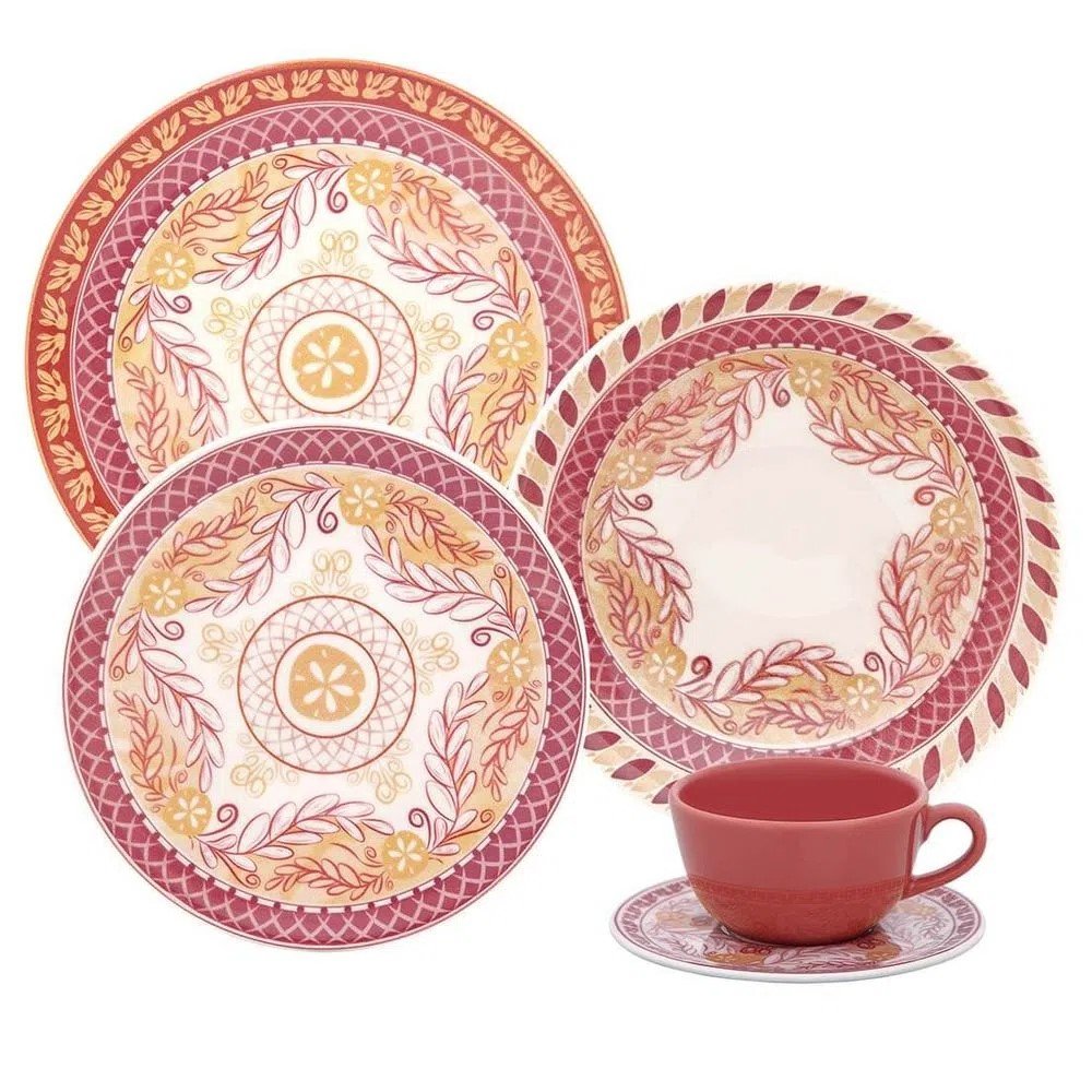 Aparelho de Jantar 30 Peças Unni Etna Oxford Unni Etna 30 Peças - 1