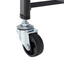 Ver imagem 7 de Kit 2 Carrinho Multiuso Organizador Dobrável com 3 Prateleiras - Preto