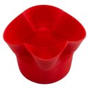 Ver imagem 3 de Cesto 2 em 1 Silicone Flexível Multiuso Decoração Silikomart Cor:vermelho Vermelho