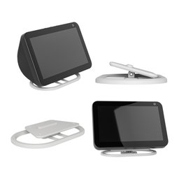 Base de Suporte para Eco Show 8 - Versões 1 e 2-sala/quarto/área Externa- Branco - 3