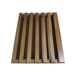 Tabua para Pães com Migalheira - Feita Mão - Rustica Giovanni - 2