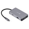 Hub Usb Tipo C - Type C 5 em 1 com 2 Hdmi + Vga + Usb 3.0 + Power Delivery (pd) 60w - Hc-5vga - 4