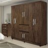 Guarda Roupa Imop 8 Portas Master com Pés Wengue nat - 3