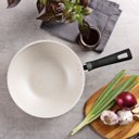 Ver imagem 4 de Wok Tramontina Loreto em Alumínio Antiaderente Starflon 24 cm 2,2 L Bege