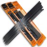 Kit 100 Abraçadeiras de Nylon Preta Foxlux 38cm X 4,8mm - 1