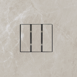 Ralo Pluvial com Suporte 30cm X 30cm Piso Porcelanato Anti Inseto - 2