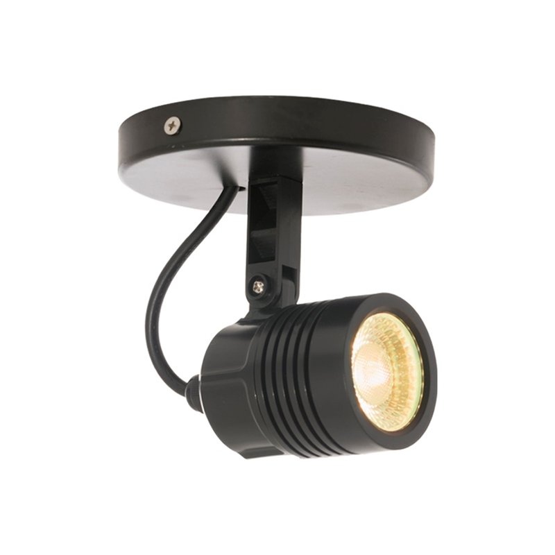 Spot Led Sobrepor 6w Preto Ip65 Yamamura - 4