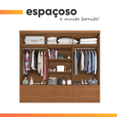 Ver imagem 7 de Guarda Roupas Casal 6 Portas 6 Gavetas Viena