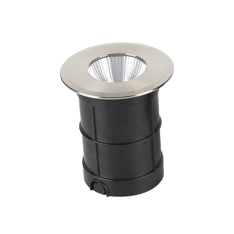 Embutido de Solo Led Taschibra Thin 3w 3000k Ip67 - Prata - Luz Quente 3000k Embutido de Solo Led Taschibra Thin 3w 3000k Ip67 - Prata - Luz Quente 3000k
