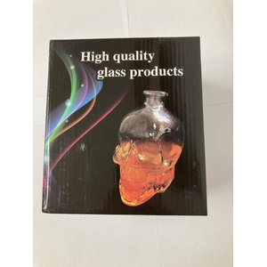 Garrafa Caveira Vidro 750ml Jpkl-750