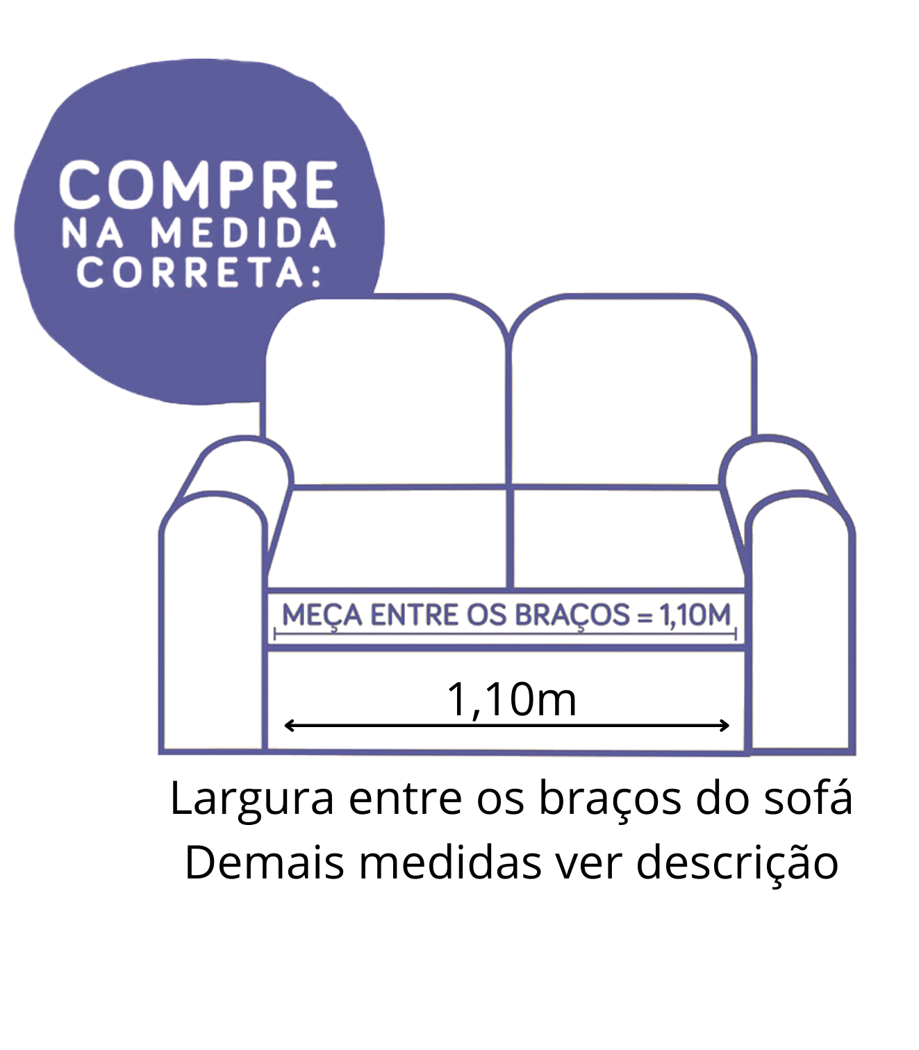 Capa sofá impermeavel ultrassonico tamanho padrão 2 lugares 1,1m marrom e caqui - 2