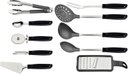 Ver imagem 1 de Jogo Utensílios Tramontina Aço Inox 10pçs Cozinha Multiuso Utilita:preto
