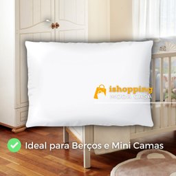 Travesseiro Para Criança 2 A 7 Antialérgico Lavável Macio - 2