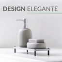 Ver imagem 2 de Bandeja Decorativa Banheiro Lavabo Cozinha Organizadora de Diatomita Drytomini