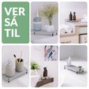 Ver mais imagens de Bandeja Decorativa Banheiro Lavabo Cozinha Organizadora de Diatomita Drytomini