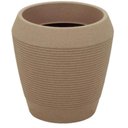 Ver imagem 1 de Vaso Decorativo de Flor Tramontina 12kg Egípcio Granito Areia Folhagens Jardins Varandas