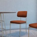 Ver imagem 2 de Cadeira de Jantar Estofada para Sala e Cozinha Brisa