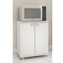 Ver imagem 1 de Balcão Multiuso 2 Portas e 1 Prateleira Interna BL3300 Tecno Mobili Branco