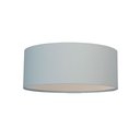 Ver imagem 2 de Luminária Plafon Redondo Cúpula em Tecido 40x15:azul5941