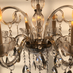 Luminária Luminária Cristal K9 Casa Entrada Chique Estilo - 3