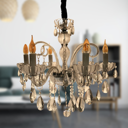 Luminária Luminária Cristal K9 Casa Entrada Chique Estilo - 2