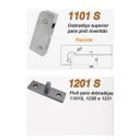 Ver imagem 3 de Dobradiça superior + pivô para porta pivotante de vidro temperado blindex - Branco