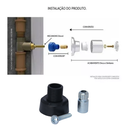 Ver imagem 7 de Chuveiro Piscina Chuveirão 20x20 Volante Gota P/ Base Docol